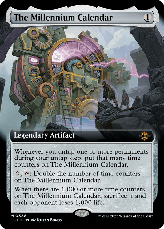 The Millennium Calendar (LCI-388) - The Lost Caverns of Ixalan: (Extended Art)