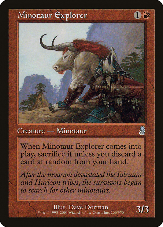 Minotaur Explorer (ODY-206) - Odyssey Foil