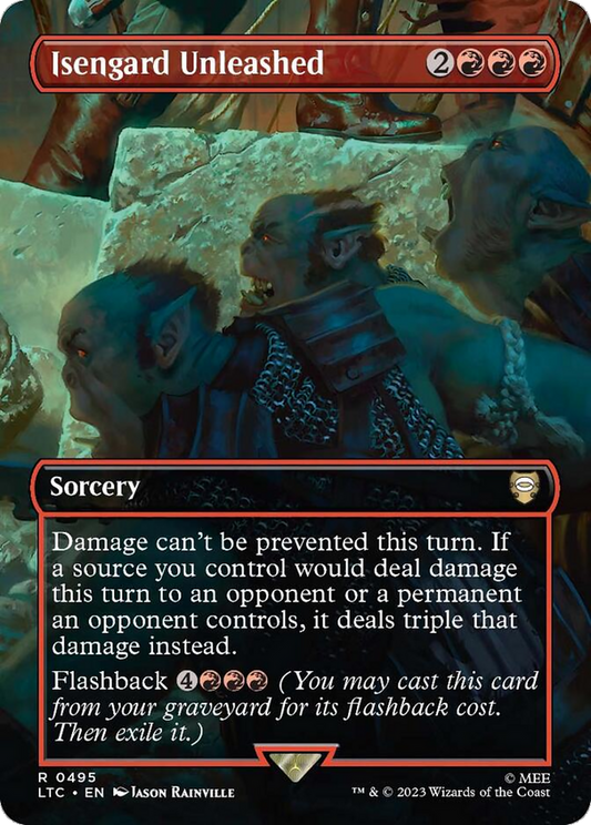 Isengard Unleashed (LTC-495) - Tales of Middle-earth Commander (Borderless)