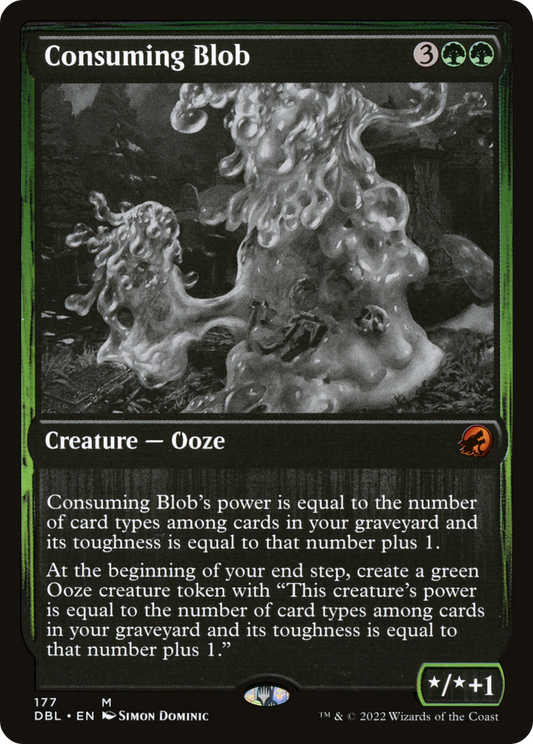 Consuming Blob (DBL-177) - Innistrad: Double Feature Foil