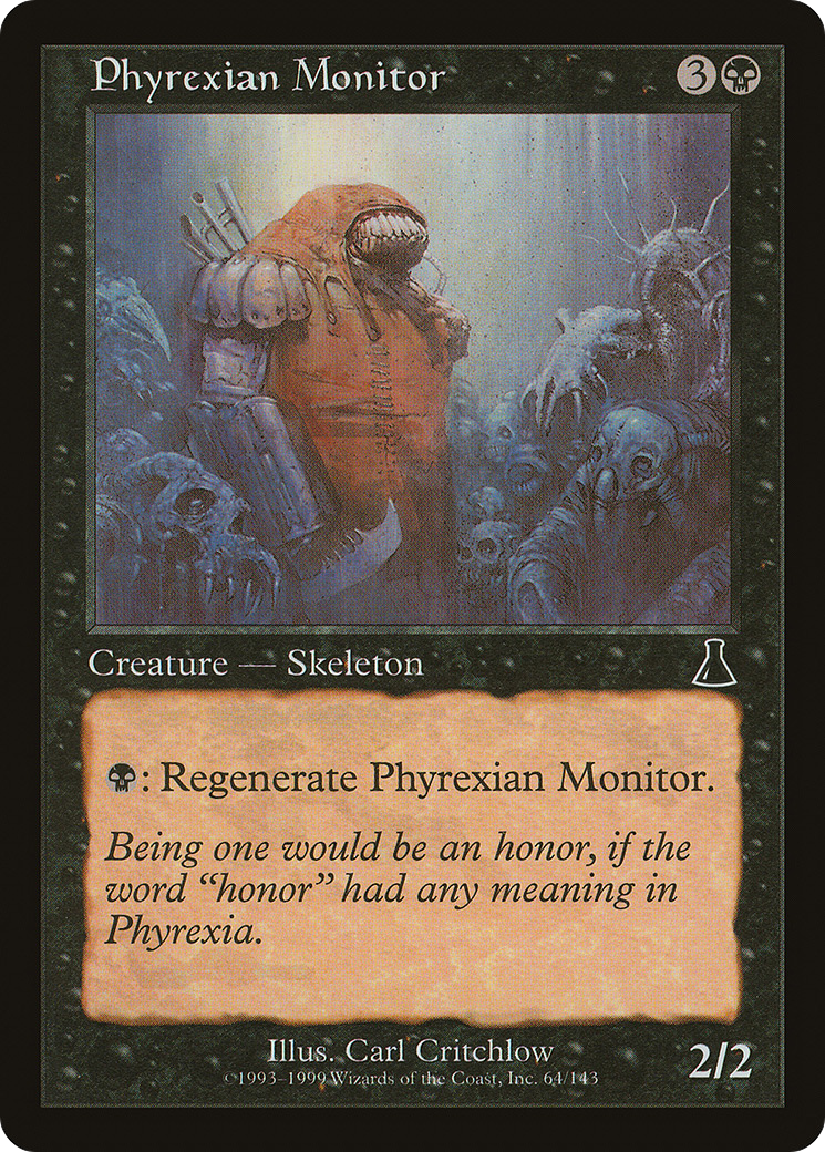 Phyrexian Monitor (UDS-064) - Urza's Destiny Foil
