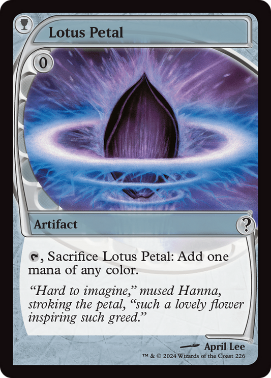 Lotus Petal (MB2-226) - Mystery Booster 2 Foil