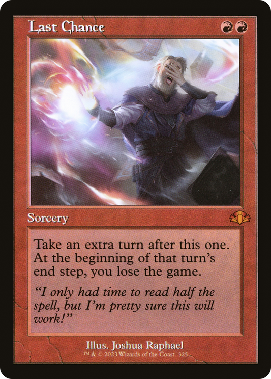 Last Chance (DMR-325) - Dominaria Remastered