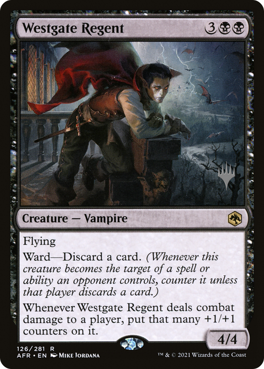 Westgate Regent (PPAFR-126) - Adventures in the Forgotten Realms Promos Foil