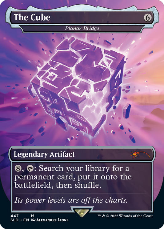 Planar Bridge (SLD-447) - Secret Lair Drop / The Cube (Borderless)