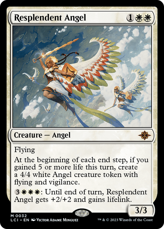 Resplendent Angel (LCI-032) - The Lost Caverns of Ixalan Foil