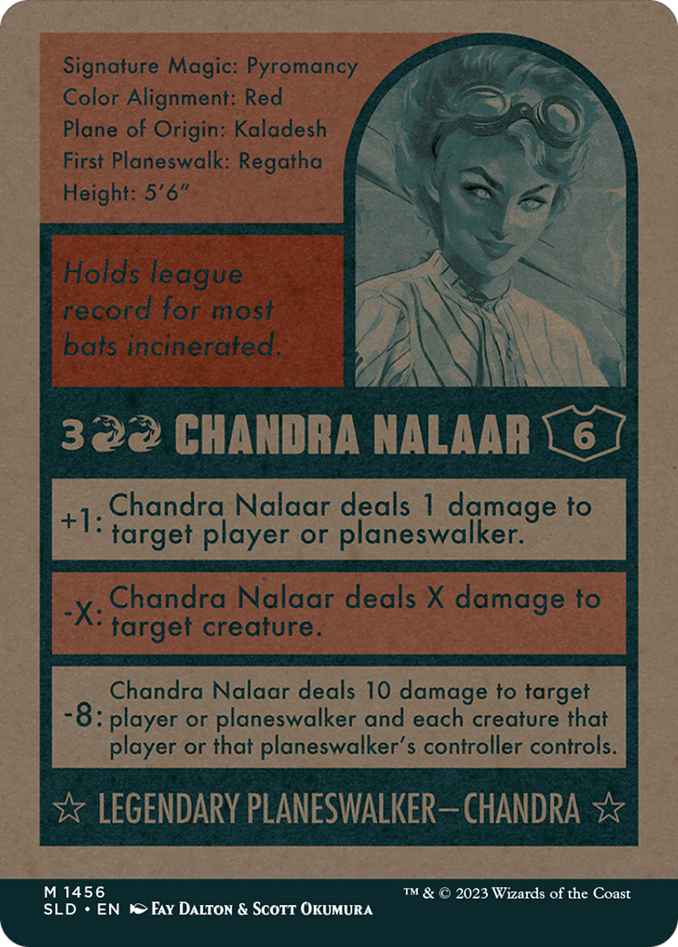 Chandra Nalaar // Chandra Nalaar (SLD-1456) - Secret Lair Drop: (Full Art) (Borderless)