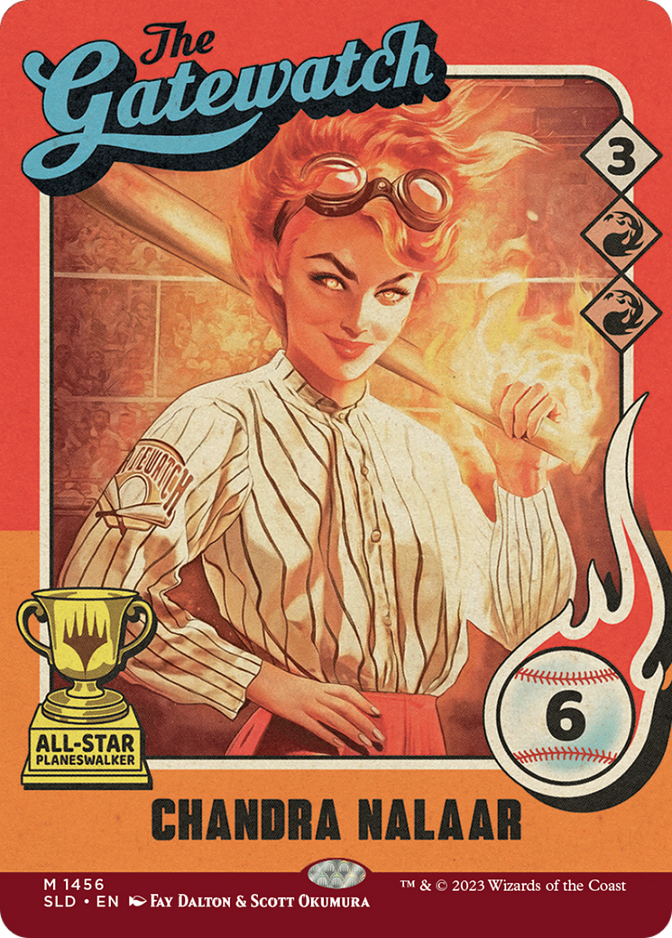 Chandra Nalaar // Chandra Nalaar (SLD-1456) - Secret Lair Drop: (Full Art) (Borderless)