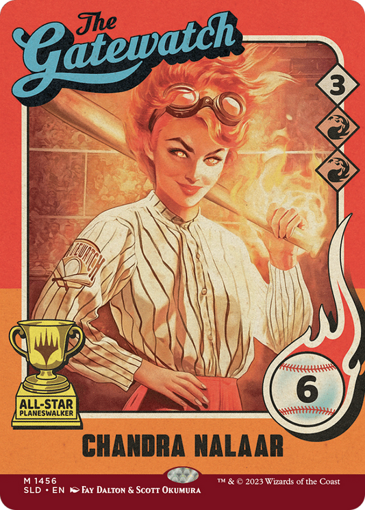 Chandra Nalaar // Chandra Nalaar (SLD-1456) - Secret Lair Drop: (Full Art) (Borderless)