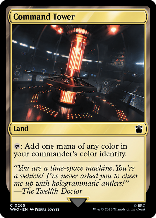Command Tower (WHO-265) - Doctor Who Foil