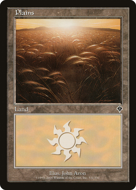 Plains (INV-331) - Invasion Foil