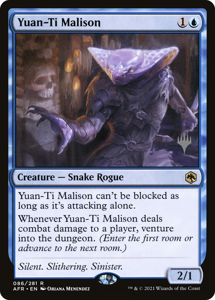 Yuan-Ti Malison (PPAFR-086) - Adventures in the Forgotten Realms Promos