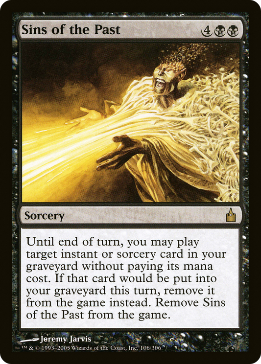 Sins of the Past (RAV-106) - Ravnica: City of Guilds Foil