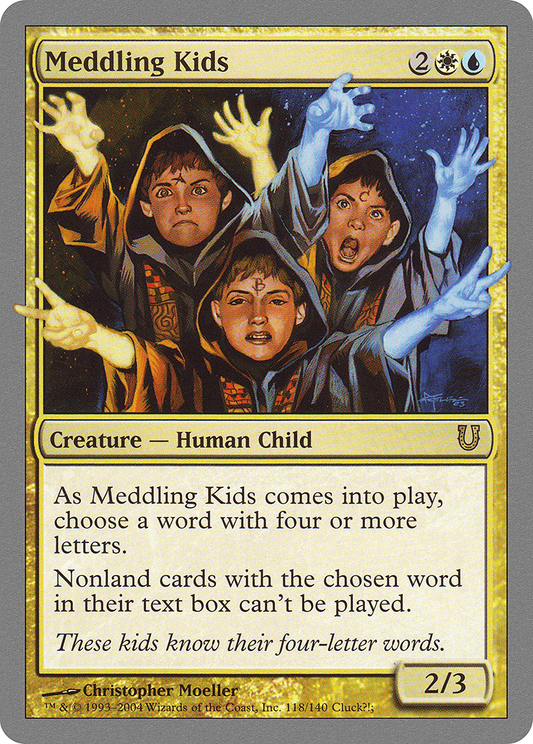 Meddling Kids (UNH-118) - Unhinged