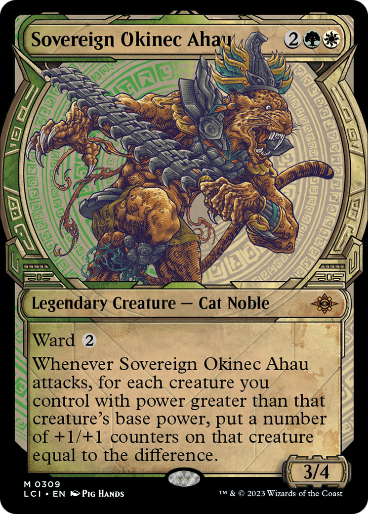 Sovereign Okinec Ahau (LCI-309) - The Lost Caverns of Ixalan: (Showcase) Foil