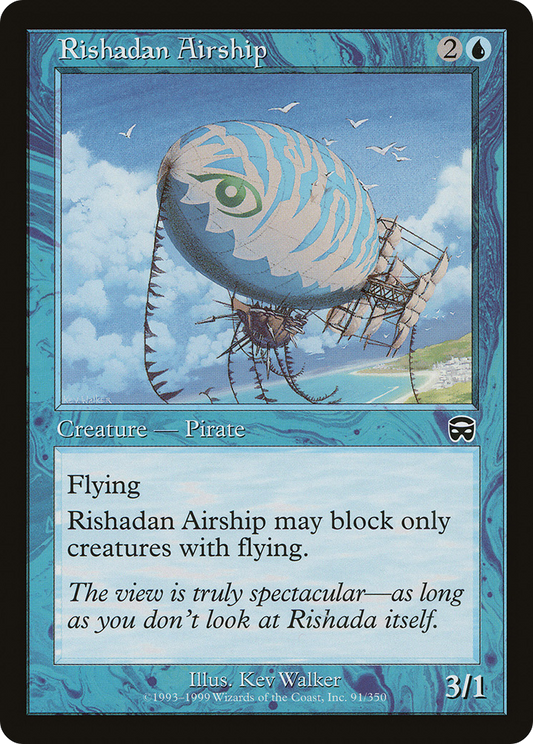 Rishadan Airship (MMQ-091) - Mercadian Masques Foil