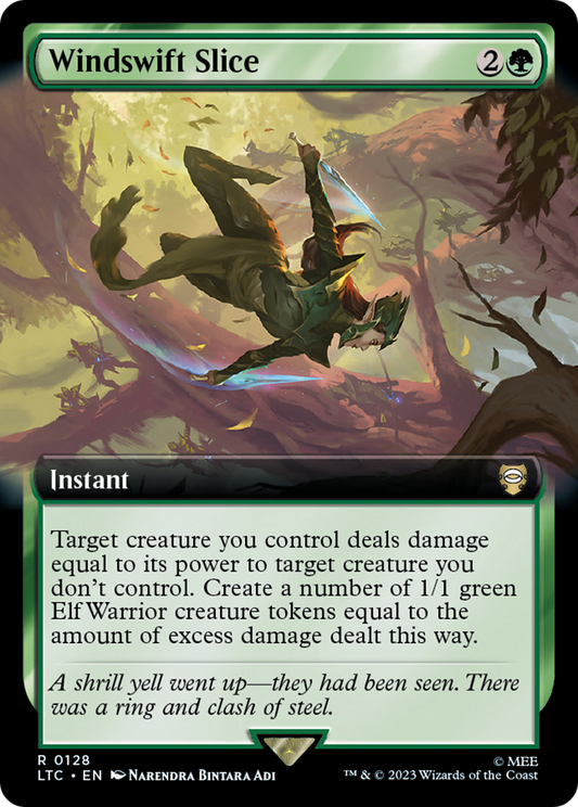 Windswift Slice (LTC-128) - Tales of Middle-earth Commander: (Extended Art)