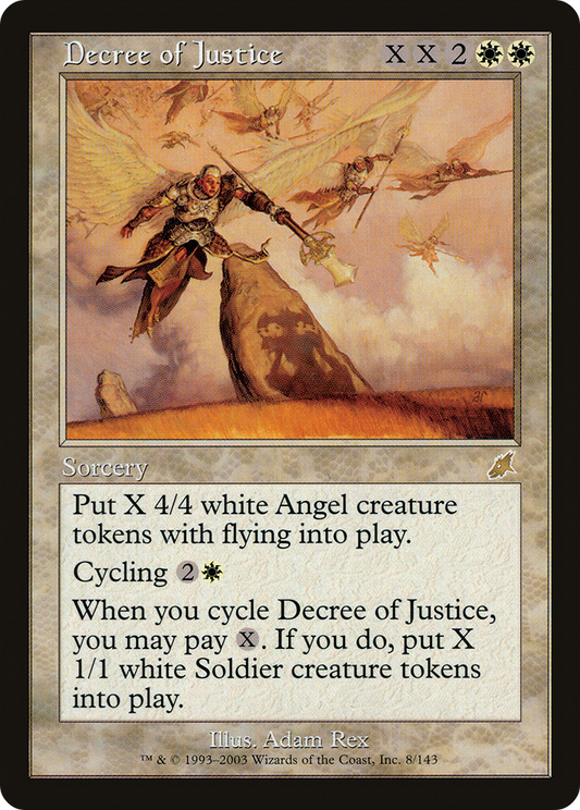 Decree of Justice (SCG-008) - Scourge Foil