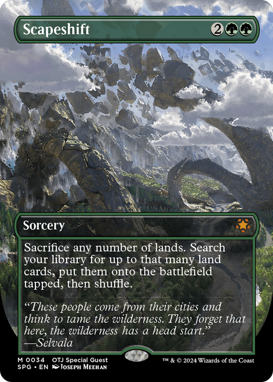 Scapeshift (SPG-034) - Special Guests (Borderless) Foil