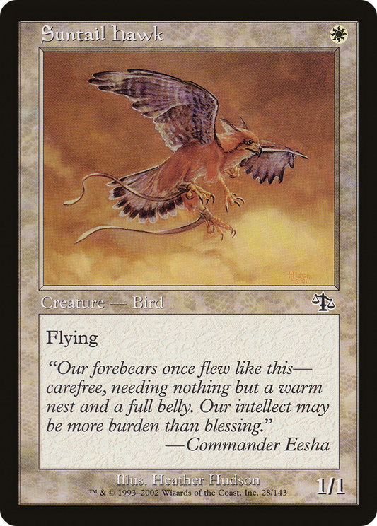 Suntail Hawk (JUD-028) - Judgment Foil