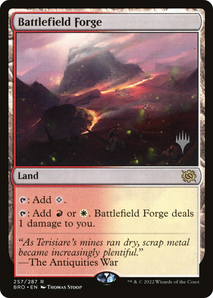 Battlefield Forge (PPBRO-257) - The Brothers' War Promos