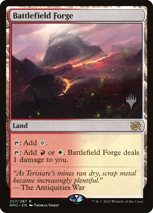 Battlefield Forge (PPBRO-257) - The Brothers' War Promos