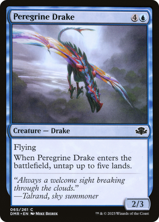 Peregrine Drake (DMR-065) - Dominaria Remastered Foil