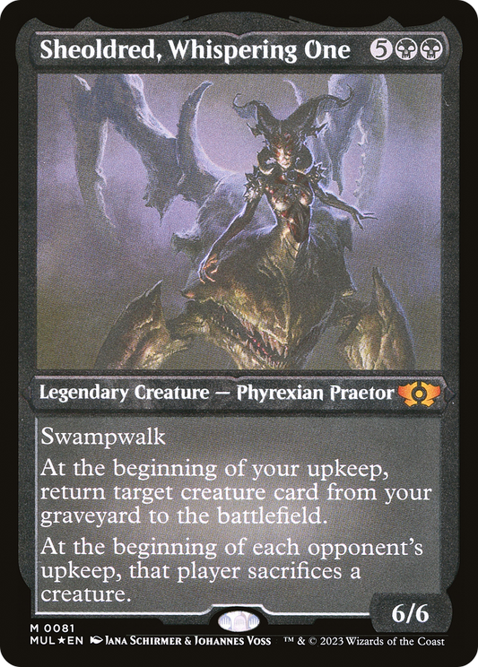 Sheoldred, Whispering One (MUL-081) - Multiverse Legends Foil