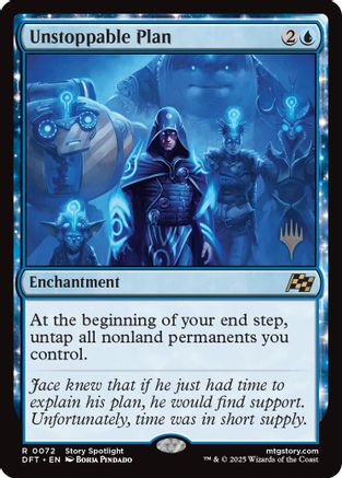 Unstoppable Plan (PPDFT-072) - Promo Pack: Aetherdrift