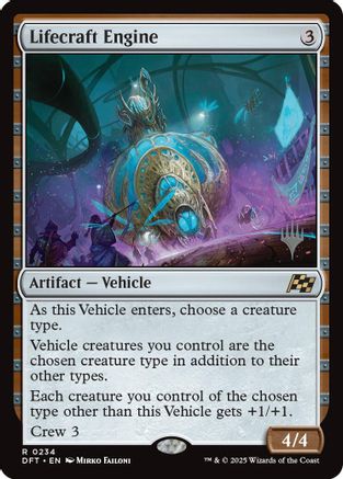 Lifecraft Engine (PPDFT-234) - Promo Pack: Aetherdrift Foil