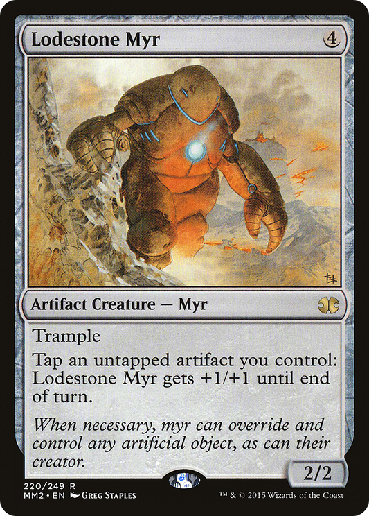 Lodestone Myr (MM2-220) - Modern Masters 2015 Foil