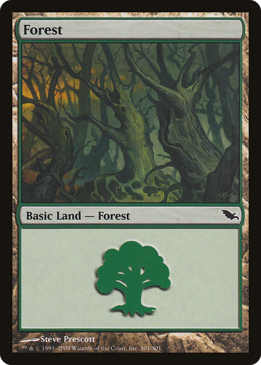 Forest (SHM-301) - Shadowmoor Foil