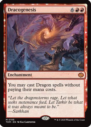 Dracogenesis (PPTDM-105) - Promo Pack: Tarkir: Dragonstorm