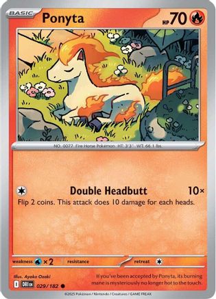 Ponyta 029  SV10 Destined Rivals - Common