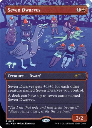 Seven Dwarves (0816) (SLD-816) - Secret Lair Drop Series Foil