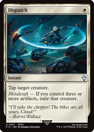 Dispatch (Surge Foil) (FIC-241) - Commander: FINAL FANTASY Foil