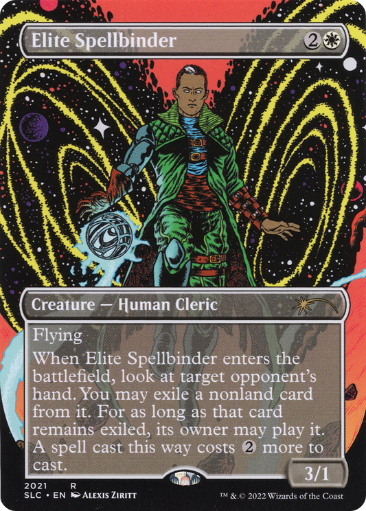 Elite Spellbinder (SLC-2021) - Secret Lair 30th Anniversary Countdown Kit (Borderless) Foil