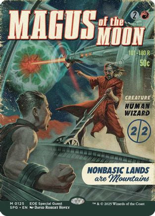 Magus of the Moon (Borderless) (SPG-125) - Special Guests Foil