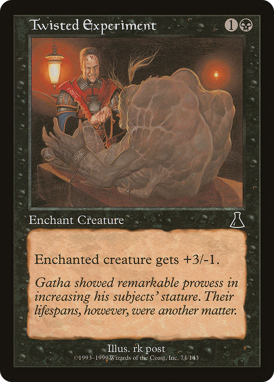 Twisted Experiment (UDS-074) - Urza's Destiny Foil