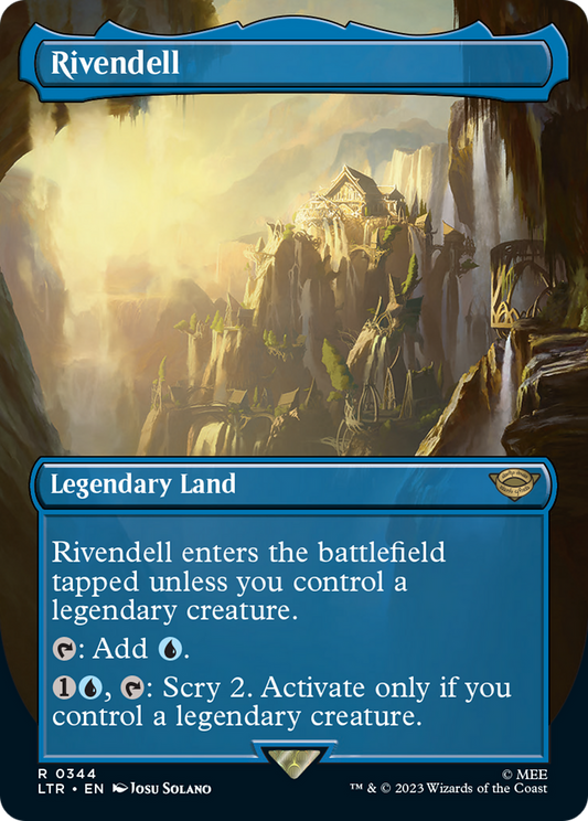 Rivendell (LTR-344) - The Lord of the Rings: Tales of Middle-earth (Borderless) Foil
