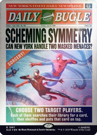 Scheming Symmetry (1997) (Rainbow Foil) (SLD-1997) - Secret Lair Drop Series Foil