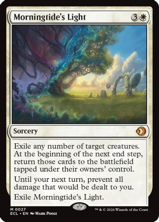 Morningtide's Light (ECL-027) - Lorwyn Eclipsed Foil