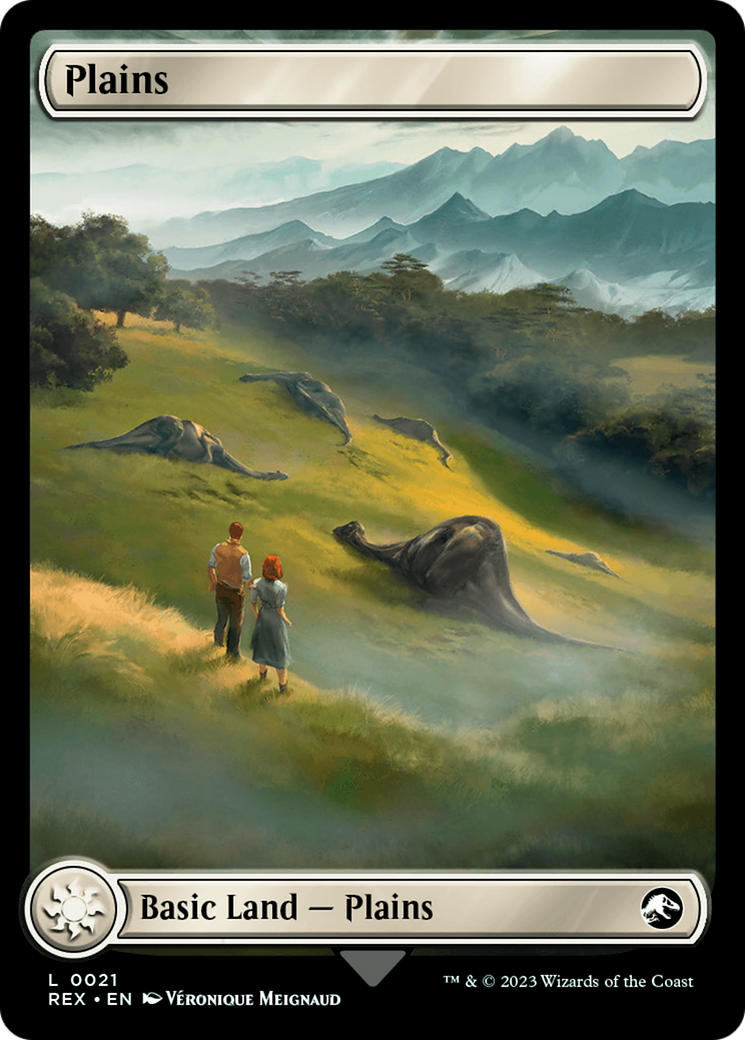 Plains // Plains (REX-021) - Jurassic World Collection Foil
