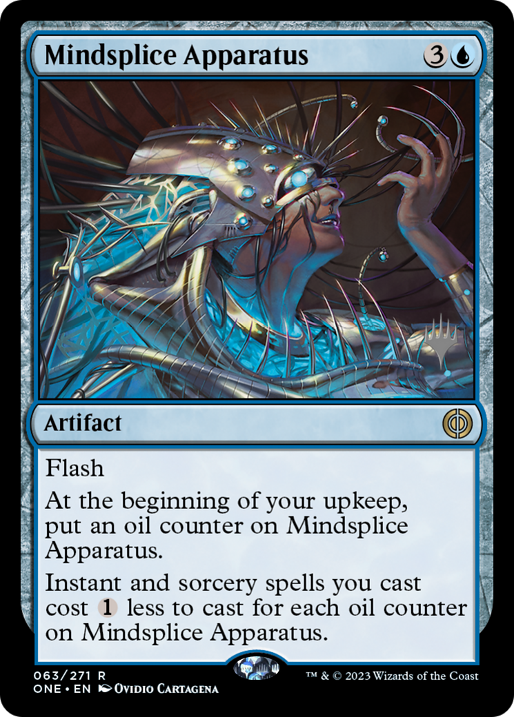 Mindsplice Apparatus (PPONE-63P) - Phyrexia: All Will Be One Promos Foil