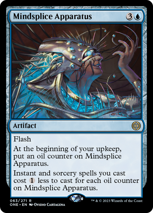 Mindsplice Apparatus (PPONE-63P) - Phyrexia: All Will Be One Promos Foil