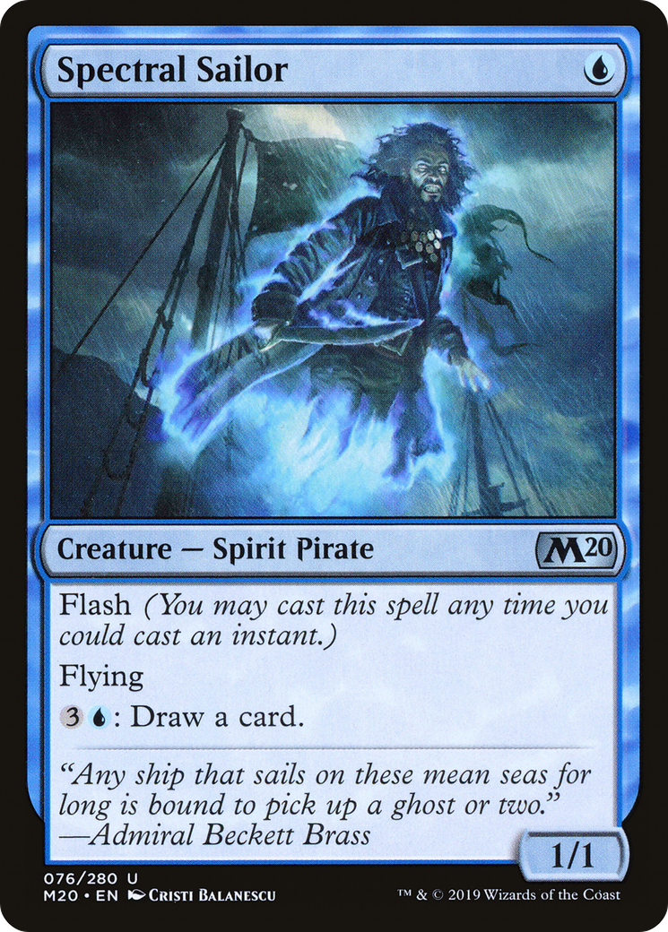 Spectral Sailor (M20-076) - Core Set 2020 Foil