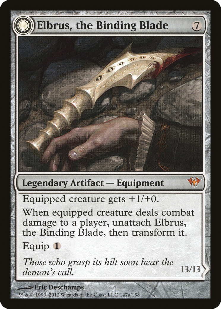 Elbrus, the Binding Blade // Withengar Unbound (DKA-147) - Dark Ascension: (Double Faced Transform)