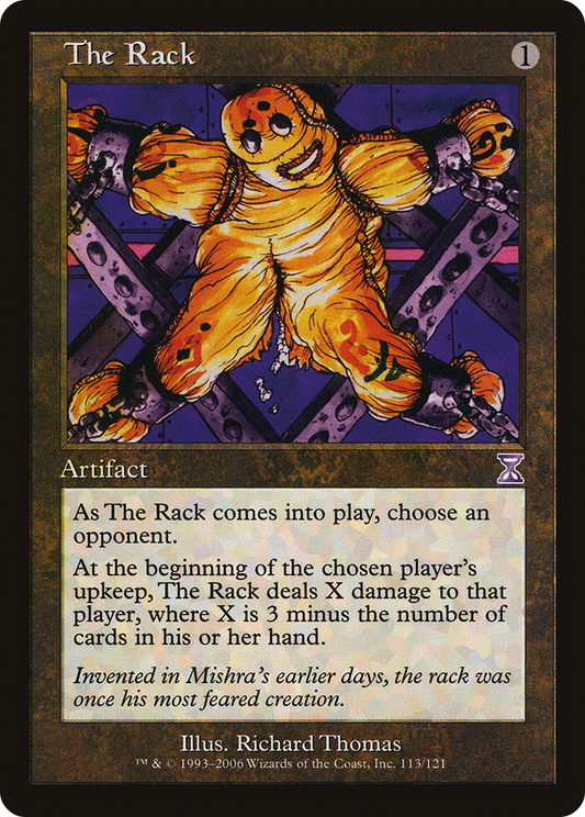 The Rack (TSB-113) - Time Spiral Timeshifted Foil