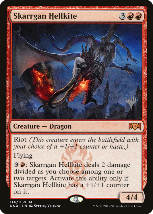 Skarrgan Hellkite (PPM20-114) - Ravnica Allegiance Promos Foil