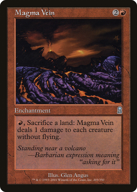 Magma Vein (ODY-203) - Odyssey Foil